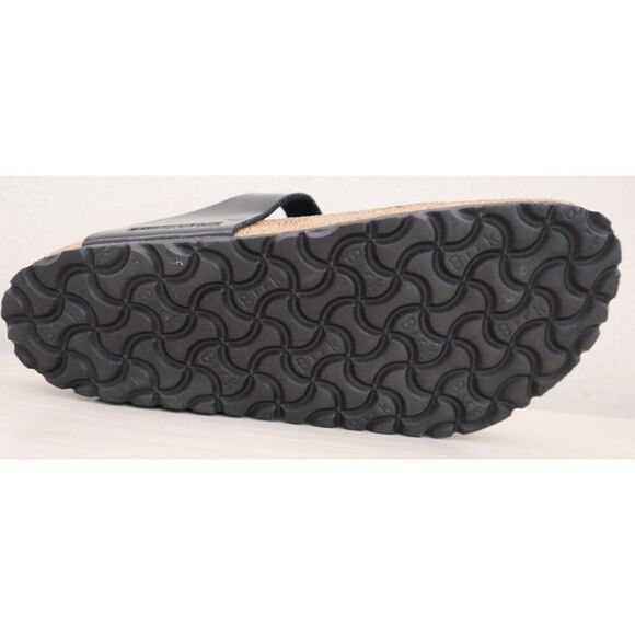 Birkenstock 0043661 Women Sz 6 Black Patent Leather Gizeh Birko-Flor Sandals - Picture 8 of 16